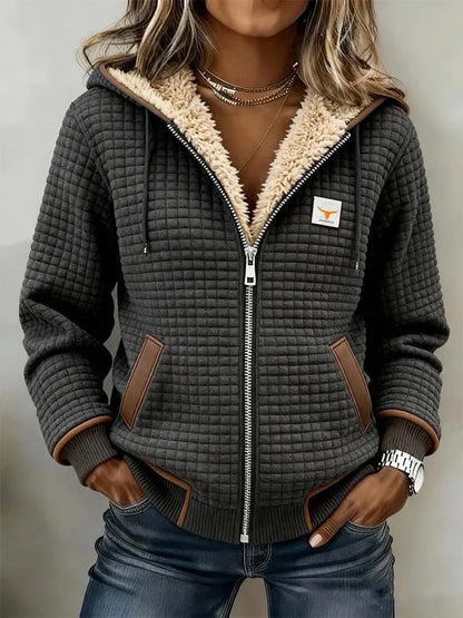 Freya | Zip hoodie i skandinavisk stil